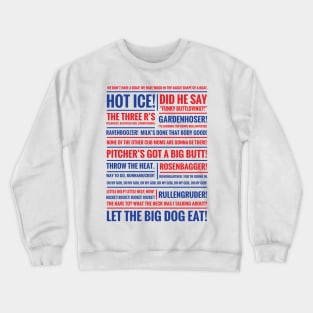 Rookie of the Year Quotes Crewneck Sweatshirt